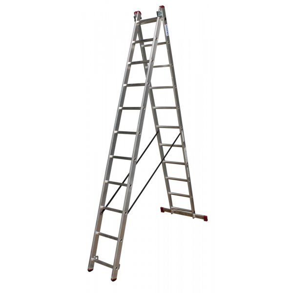 Multifunksjonell stige - 2x11 trinn