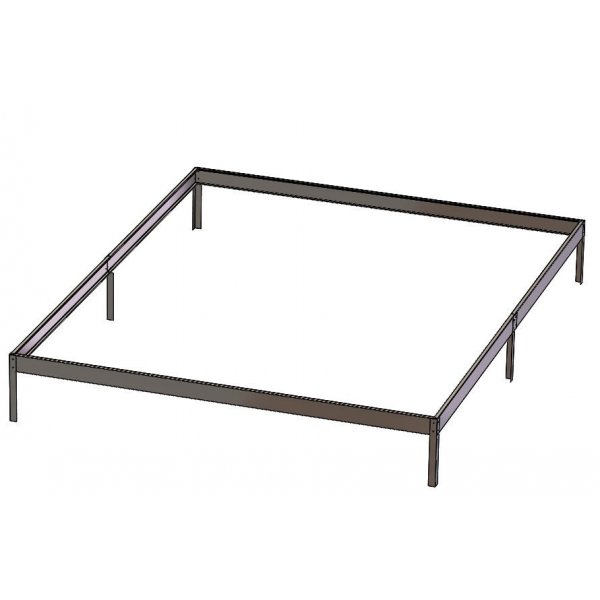 Drivhus Neptunus - 9,6 m² + Drivhusbord Drivhus Neptunus - 9,6 m² + Drivhusbord