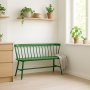 Gr�nn flettet sofa - Sandhamn