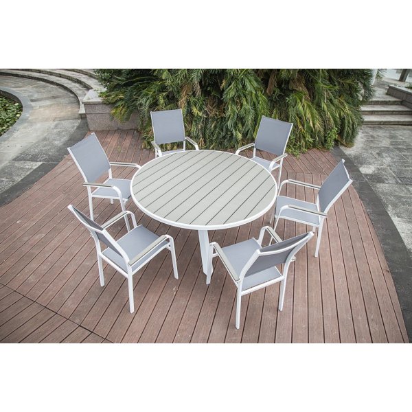 Spisegruppe Ebbarp med 4 stoler - Ø150 Spisegruppe Ebbarp med 4 stoler - Ø150