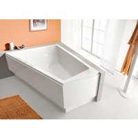 Trapets hjørnebadekar - Space Line | dybde 48 cm | venstremontert modell Trapets hjørnebadekar - Space Line | dybde 48 cm | venstremontert modell