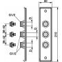FM Mattsson Trerrs veggbrikke for PEX/Alupex