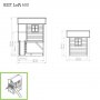 Lekehytte Loft 500 (FSC 100%)
