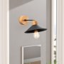 Magnat vegglampe N-620 - Sort/eik