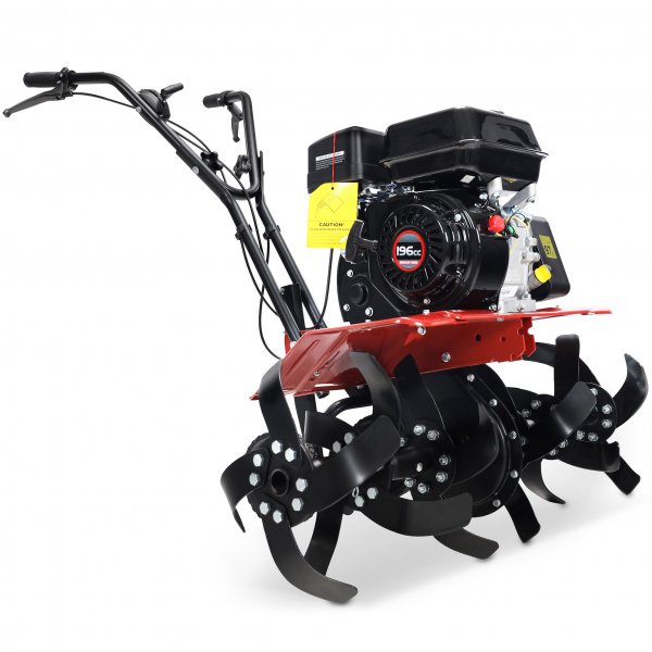 Stor jordfreser 6,5 hk | 196cc Loncin-motor