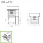 Lekehytte Loft 750 (FSC 100%)