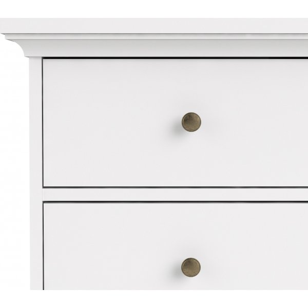 Paris skrivebord hvitt - Klassisk stil