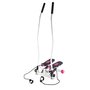 Steppmasking - Med treningsbnd og treningdatamaskin (svart-rosa S3085)