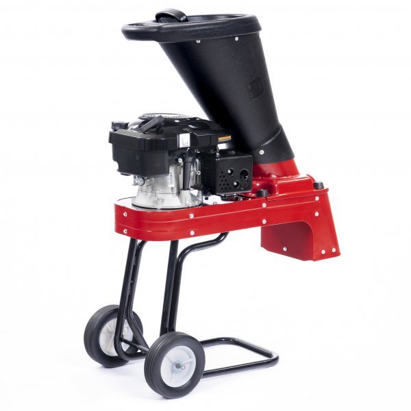 Bensindrevet kompostkvern og flishugger 3,5 hk Loncin-motor, stor