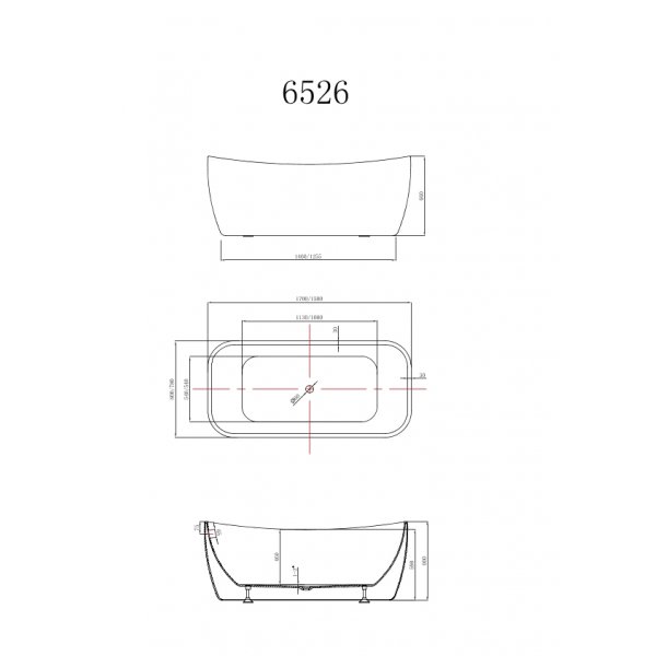 Badekar Hygieia - 150-170 cm