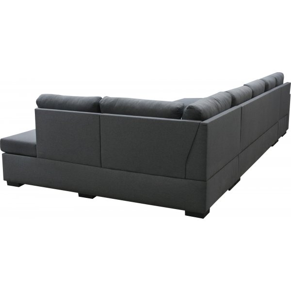 U-sofa Solna vendbar - 367 cm - mørk grå U-sofa Solna vendbar - 367 cm - mørk grå