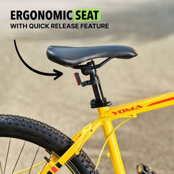 Terrengsykkel Yoma 27,5\\\" - Gul + L�s kjede