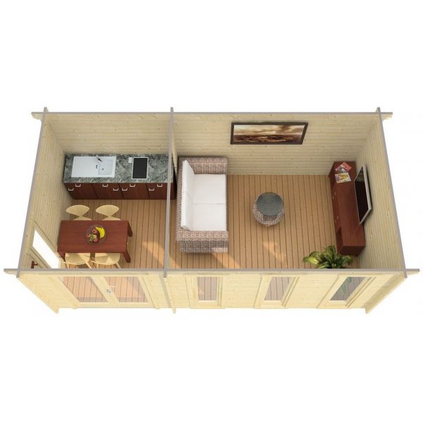 Anton anneks - 15,5 m² Anton anneks - 15,5 m²