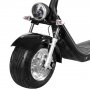 Elscooter Trehjulssykkel - Svart 2000W + Reflekterende sele