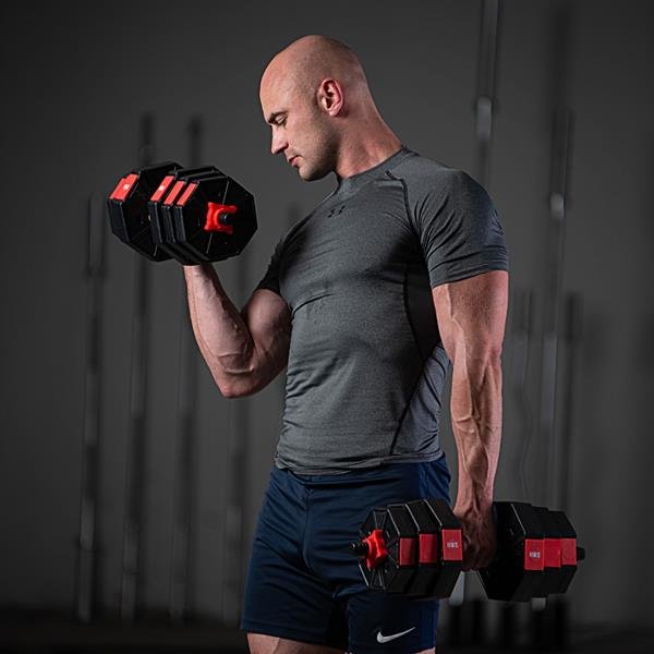 Justerbart Hantelsett - 40 kg Justerbart Hantelsett - 40 kg