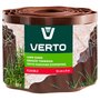 Rabattkant 10 cm x 9 m - brun