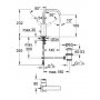Grohe ett-grepsbatteri til servant, DN 15 Allure 32146