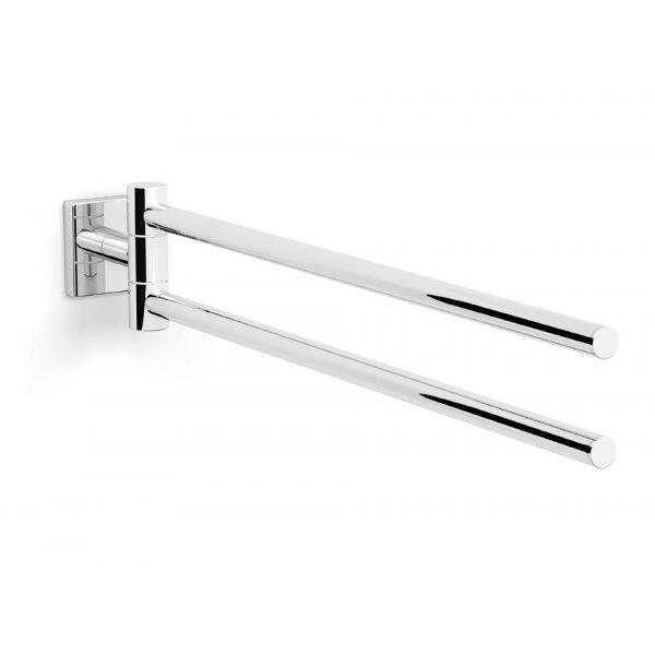 Alterna S-line hndklestang dobbel, svingbar svivel
