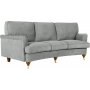 Howard 3-seters sofa grå 225 cm Howard 3-seters sofa grå 225 cm