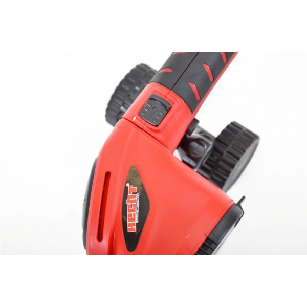 Batteridrevet gresstrimmer med teleskophndtak