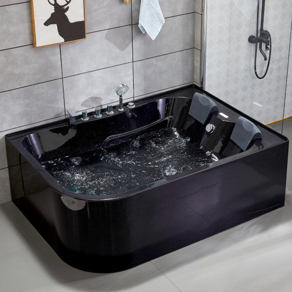 Boblebadekar 170x120cm | Varmeapparat og lysterapi | BK-008 Venstre