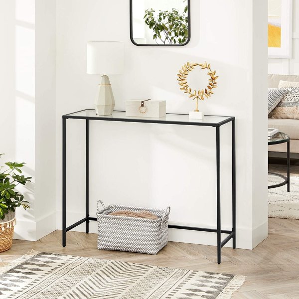 Konsollbord 100 x 35 cm - Svart