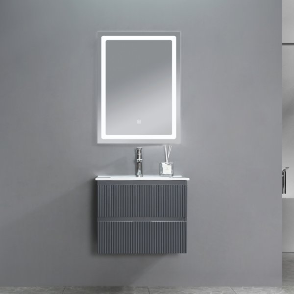 Baderomsmbler Dresden - Gr | 60 cm + Toalettpapirholder
