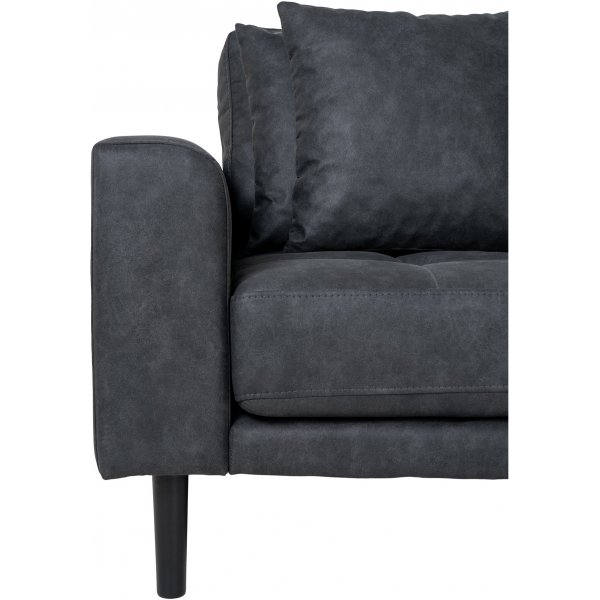 Lido divansofa - M�rkegr� mikrofiber