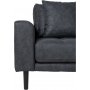 Lido divansofa - M�rkegr� mikrofiber