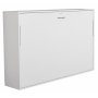 Sengeskap Compact Living horisontal veggseng - 120x200 cm - hvit