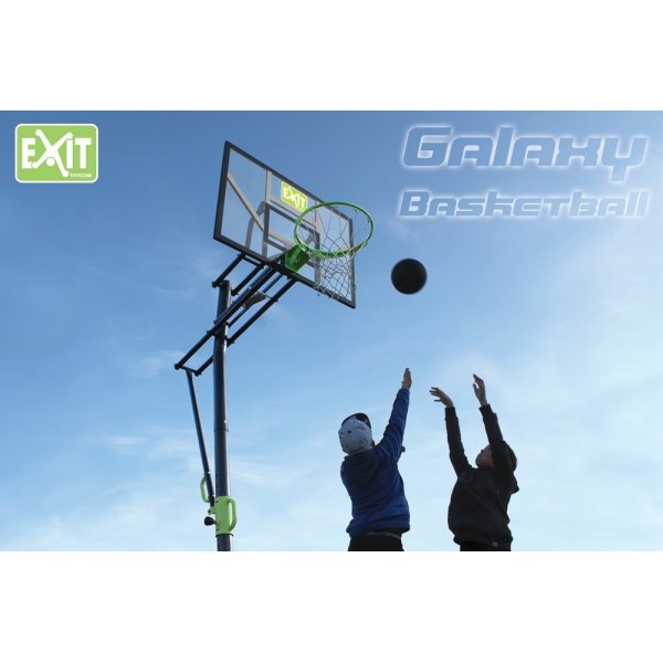 Galaxy basketballstativ - Festet i bakken