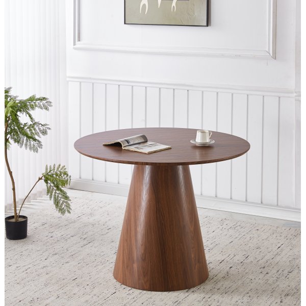 Moi rundt spisebord �100 cm - Valn�tt