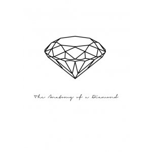 Plakat 50x70 cm - Diamant