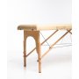 Massasjebord med treben - 2 soner - Beige