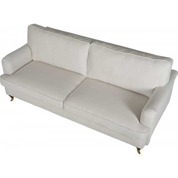 Howard 3-seters sofa - Beige kordfløyel Howard 3-seters sofa - Beige kordfløyel