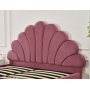 Sengeramme 160 x 200 cm - Rosa fl�yel - Saga