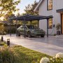 1 Frittstående carport Andy B - 502x313 cm byggesett i aluminium og metall