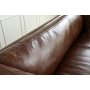 Sofa 3-seter brun vintage PU 198 cm - Heritage Sofa 3-seter brun vintage PU 198 cm - Heritage