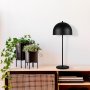 Bordlampe i boks - Svart