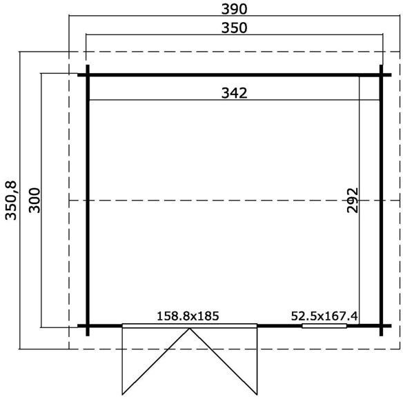 Anneks Ernst - 10,5 m² Anneks Ernst - 10,5 m²