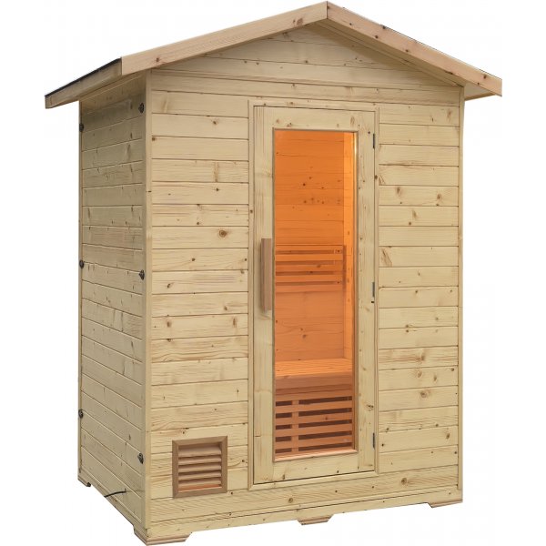 Badstue for 3 personer - 1,65 m² Badstue for 3 personer - 1,65 m²