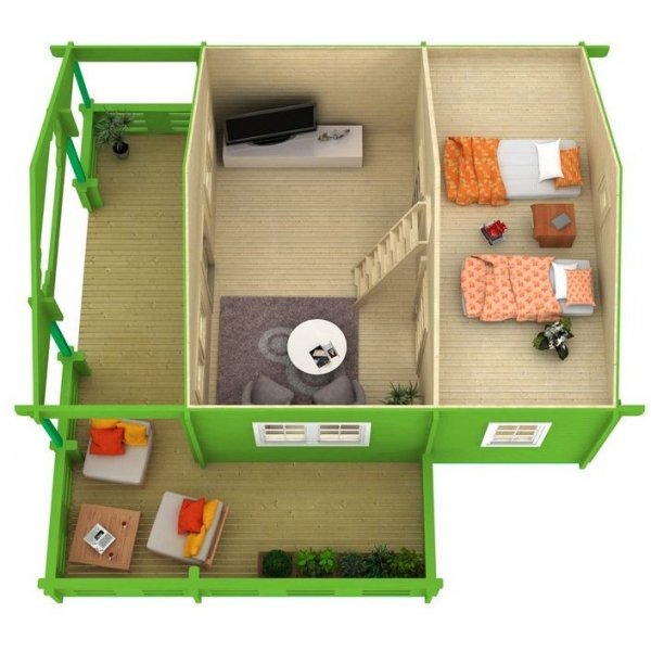 Ekshärad fritidshus - 69 m² Ekshärad fritidshus - 69 m²