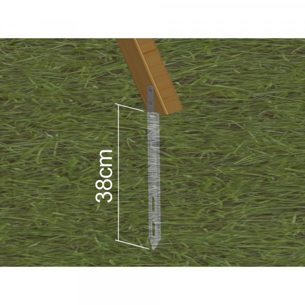 Fundament til lekehytte