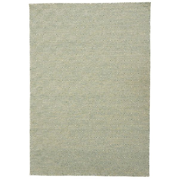 Kilim teppe Sava - Oliven - 140x200 cm Kilim teppe Sava - Oliven - 140x200 cm