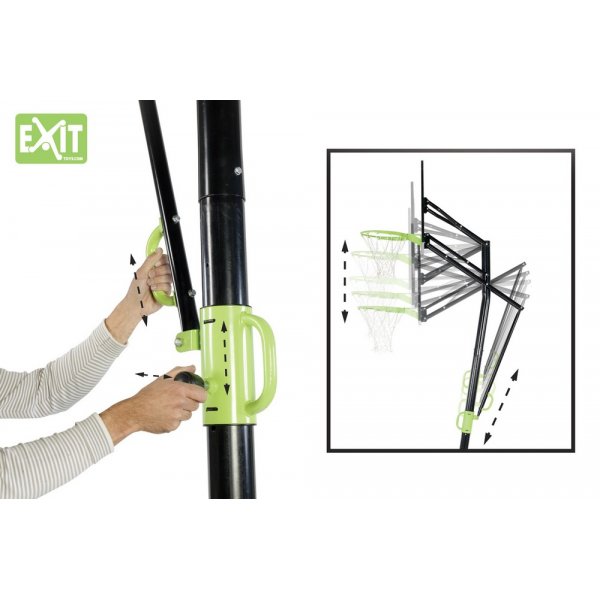 Galaxy basketballstativ - Flyttbart Galaxy basketballstativ - Flyttbart