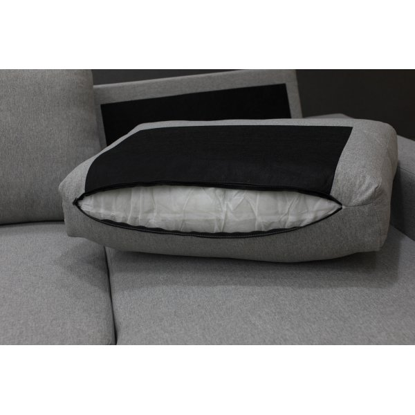 U-sofa Solna med oppbevaring - 309 cm - lys grå U-sofa Solna med oppbevaring - 309 cm - lys grå