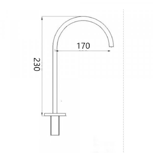 Badekarkran Clover - Sort