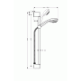 Hansgrohe Crometta 85 Multi dusjsett
