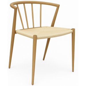 Utendørs stol i exoliation og tausete Beige - Bella Utendørs stol i exoliation og tausete Beige - Bella