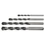 Sort/hvitt murbor, 4 deler